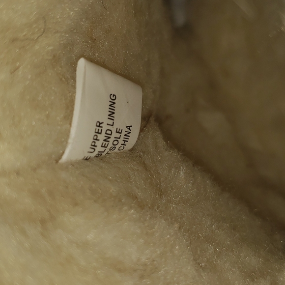 Aussie Merino Tan Suede Slip on Short Boot Y11 nwot - Picture 6 of 11